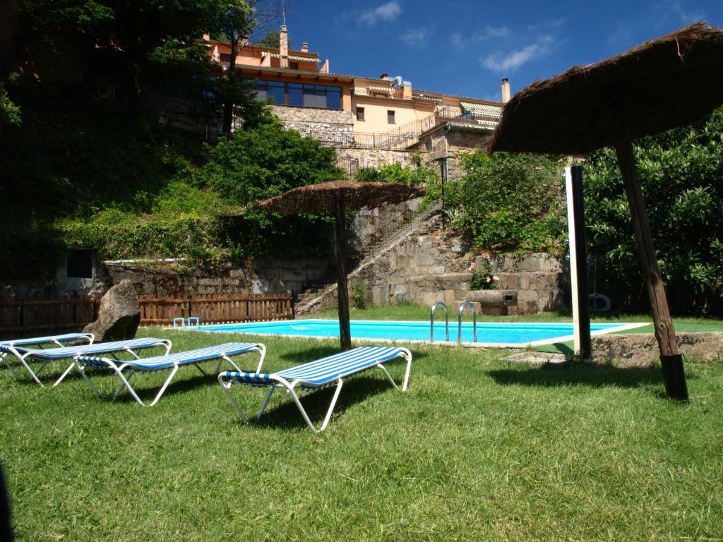 Apartamentos Rurales El Solitario บาโญส เด มอนเตมายอร์ ภายนอก รูปภาพ